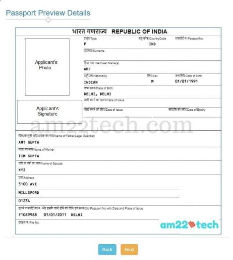 Renew Indian Passport In Usa Vfs Process Documents And Affidavits Usa