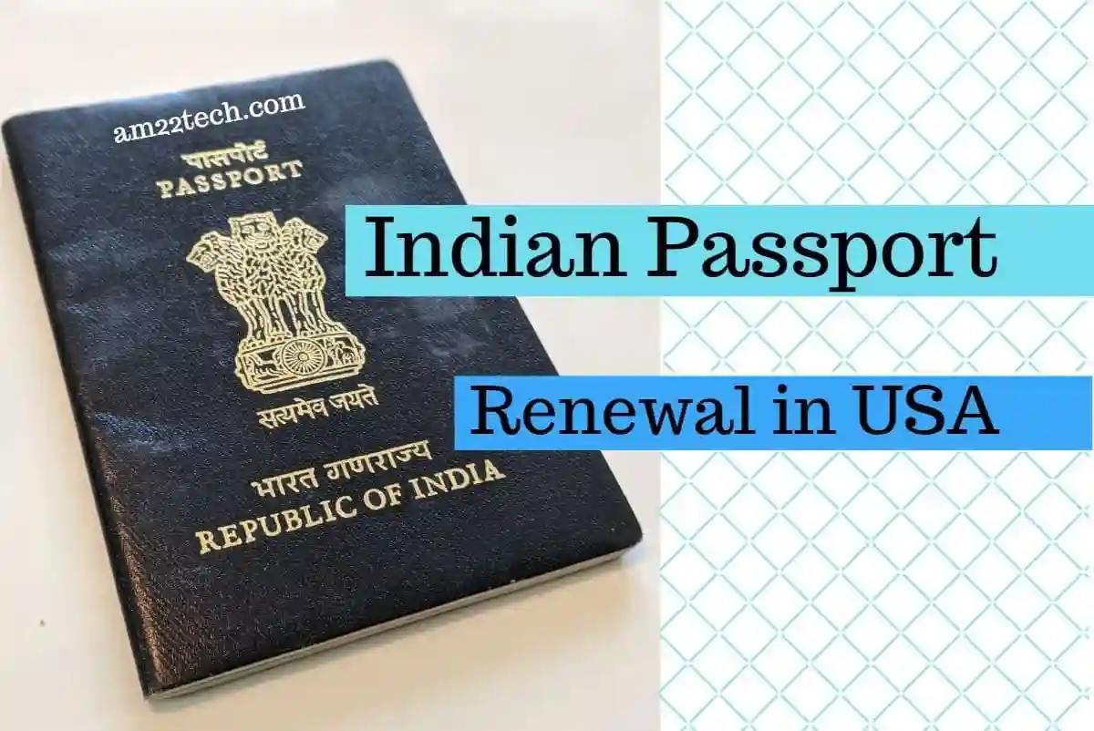 Renew Indian Passport in USA (VFS Process, Documents & Affidavits) - USA