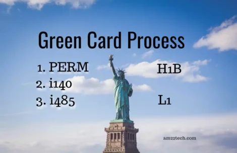 USA green card process through H1B, L visa employment