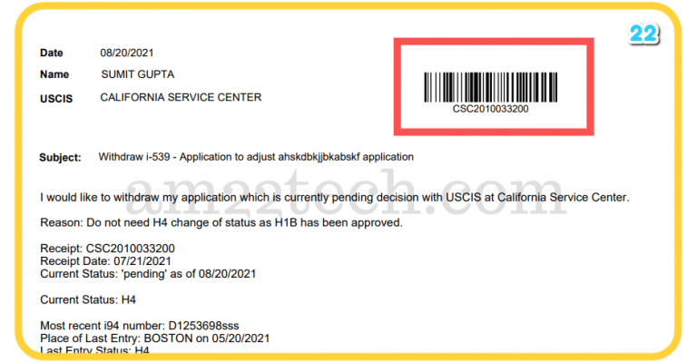 uscis-application-withdrawal-letter-with-receipt-barcode-usa