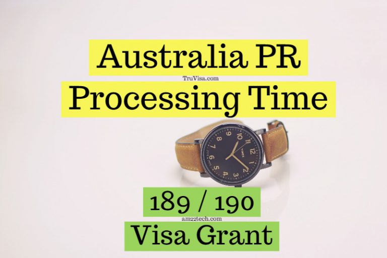 Australia PR Processing Time, 8 to 9 Month 189, 190 Visa Australia