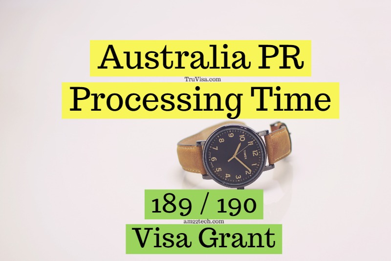 Australia pr processing time 2019