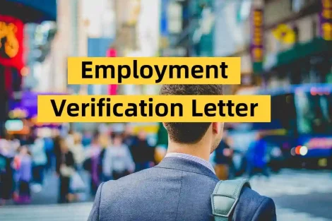 Employment verification letter