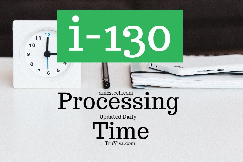 I130 Processing Time For Spouse Parents Brother Usa