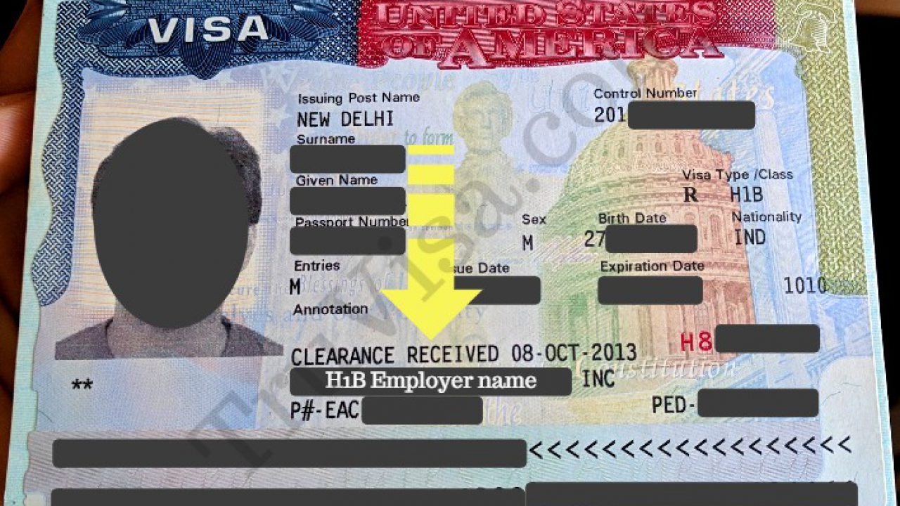 Annotated Clearance Visa Department US ... or Received