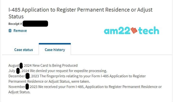 i-485 new card is being produced after expedite request denied