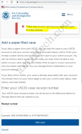 USCIS My case status does not recognize receipt number Entered 2021 - USA