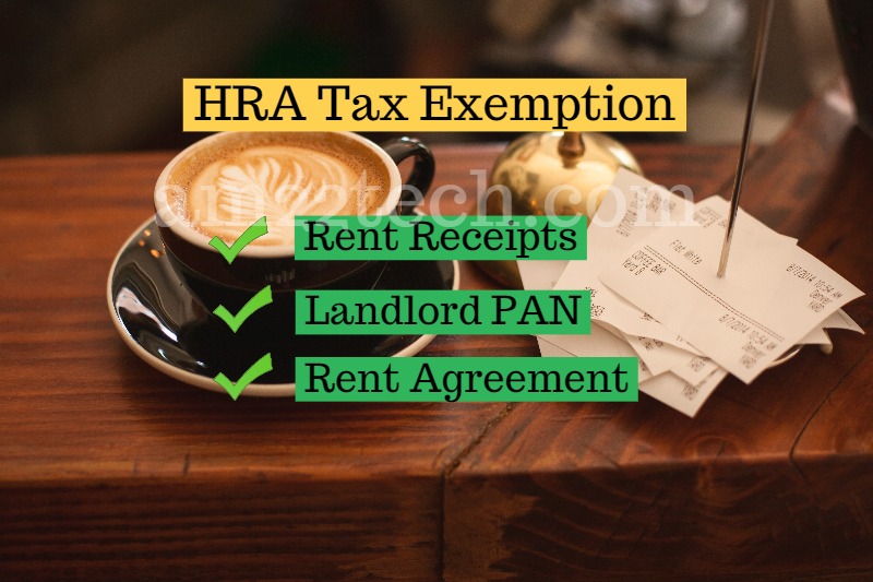 Documents Required For HRA Exemption In India Tax Saving India