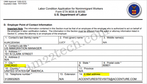 Check Lca Status Online H1b Salary Processing Time Usa