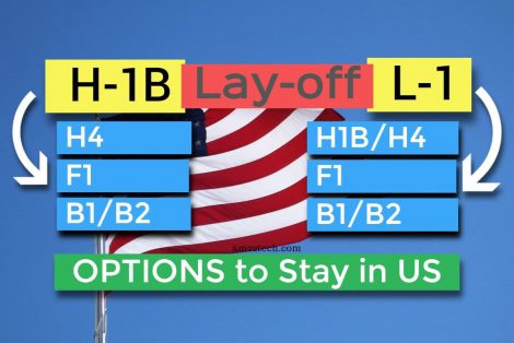 Options to stay In USA - H1B Job Lay-off COVID-19 - USA